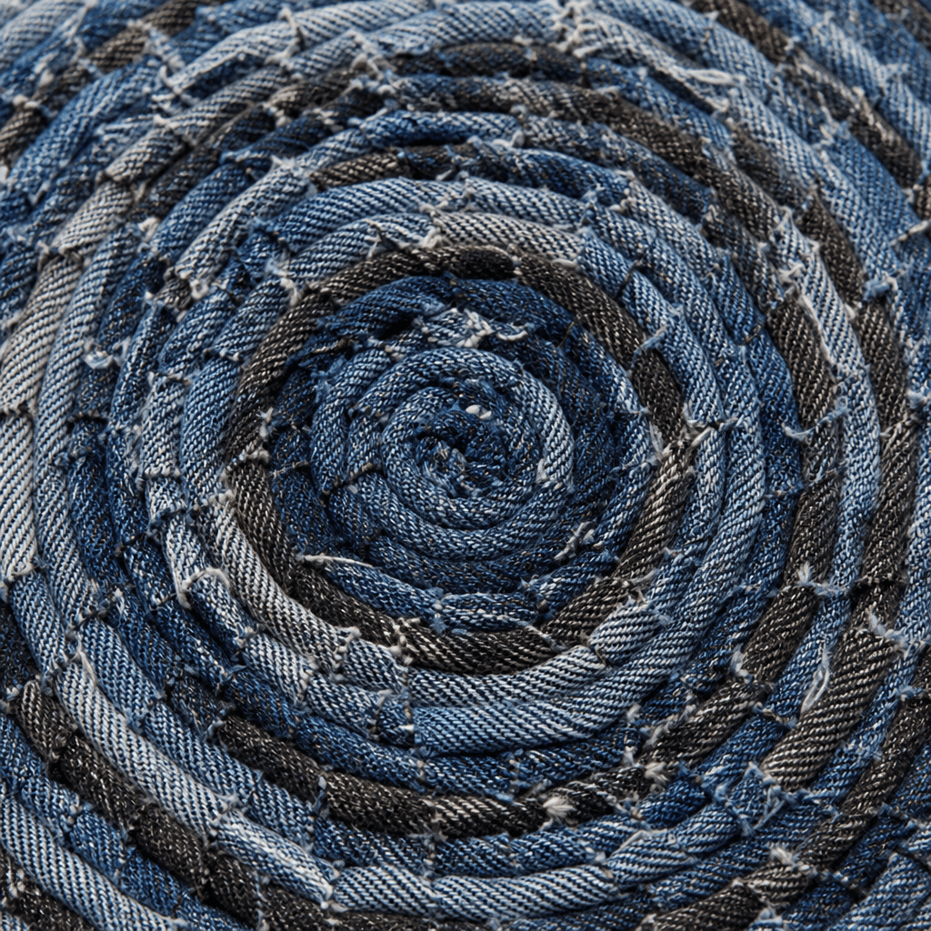 Macro van circulair denim