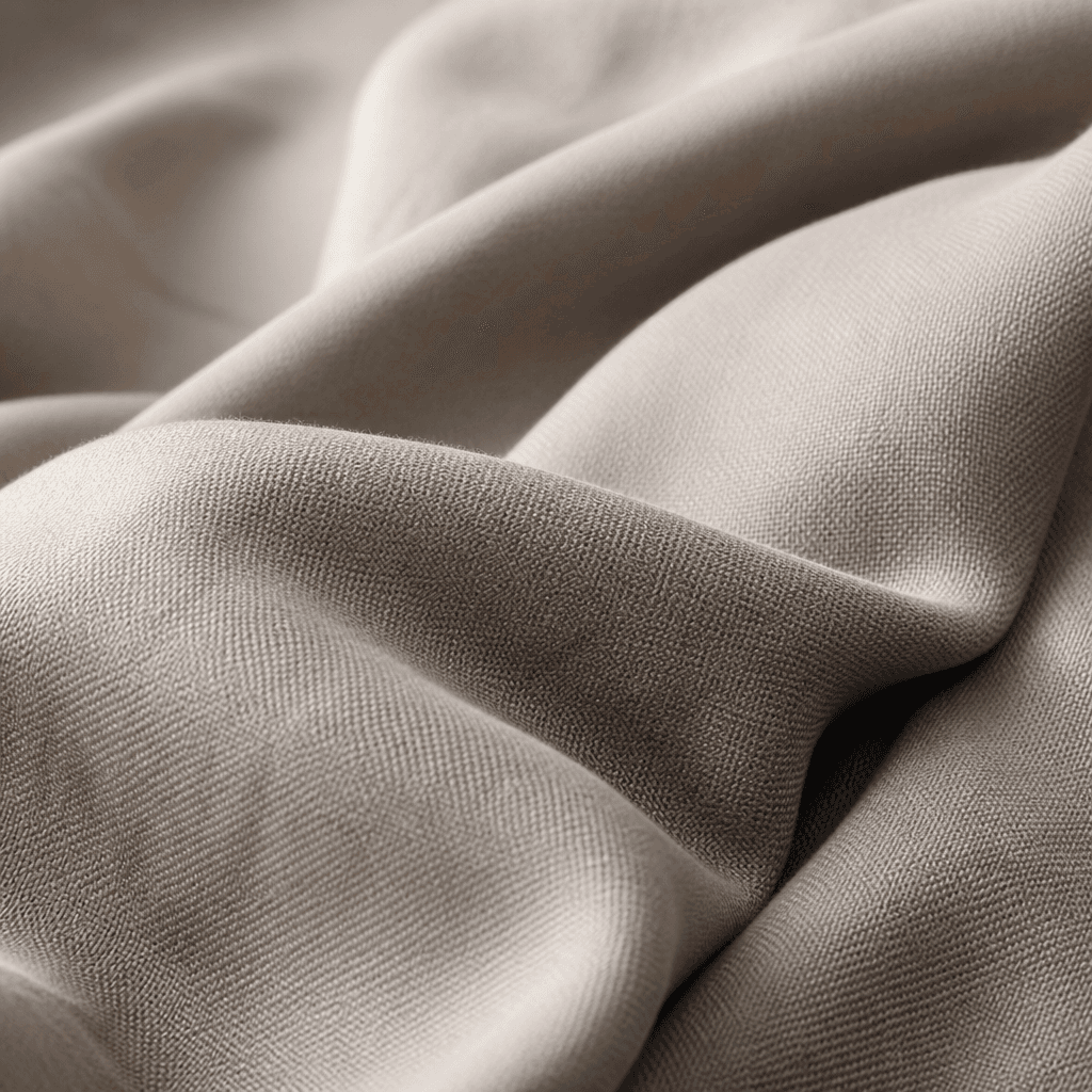 Macro van Tencel-stof